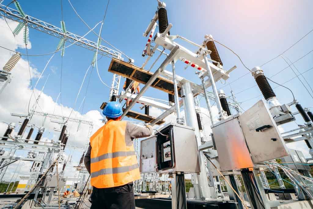 elektrik şalt sahası