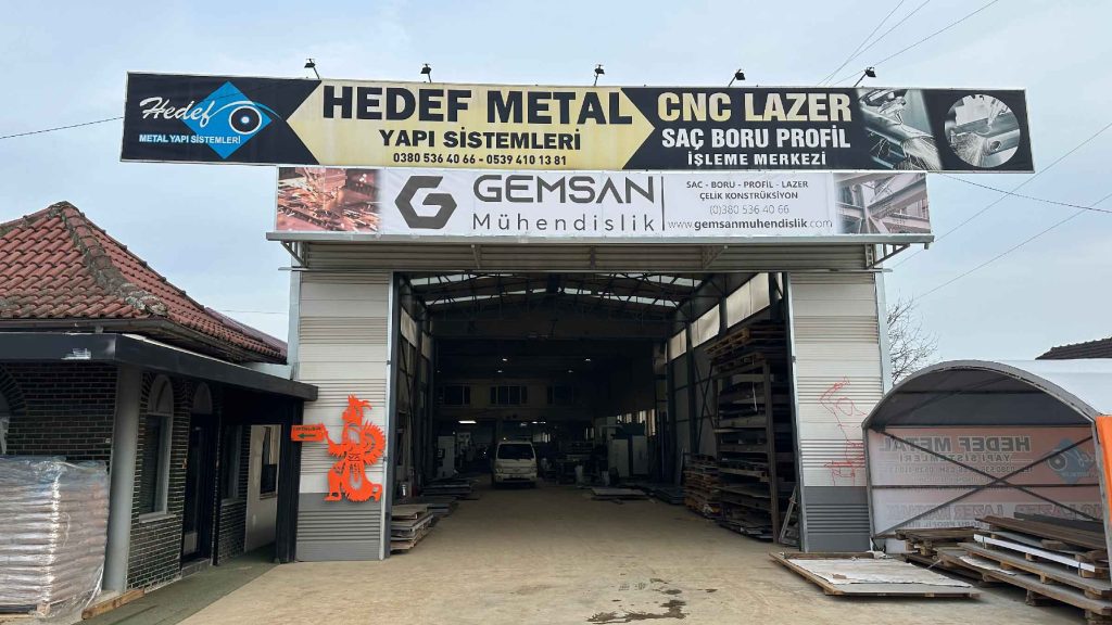 gemsan mühendislik fabrika girişi